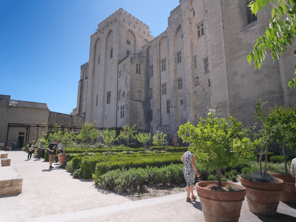 les jardins du Palais des Papes