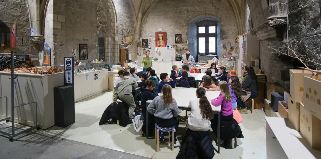 Atelier pour les enfants au Palais